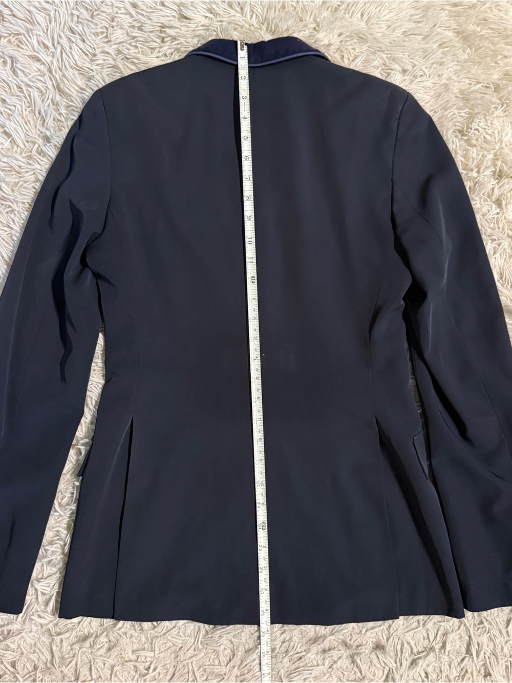 Women’s Size 10T Slim Navy Grand Prix Horseback Riding Show Coat. - Picture 7 of 9
